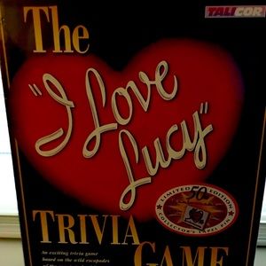 THE I Love Lucy Trivia Game Limited Edition 50th Anniversary Collector’s Lapel